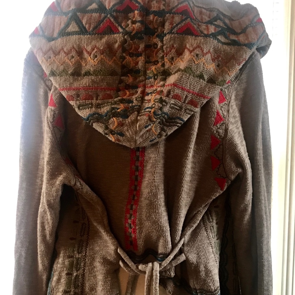 Johnny Was Biya cropped embroidered jacket